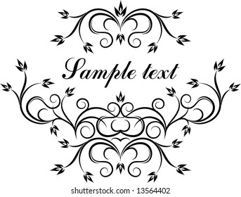 Classical vector frame.