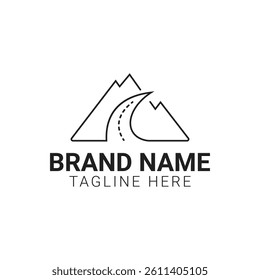 Classical vectorized travel logo design