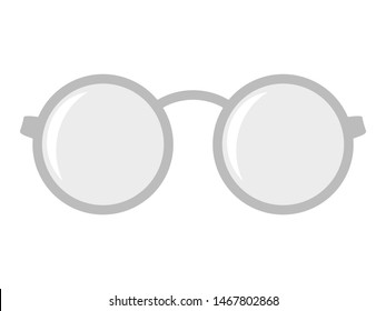 classical, vintage, vector illustration of glasses
