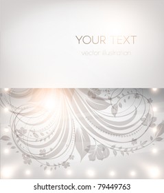Classical wallpaper with a flower pattern for business summer retro design. vector. eps 10.