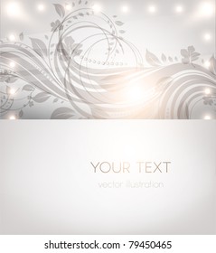 Classical wallpaper with a flower pattern for business summer retro design. vector. eps 10.