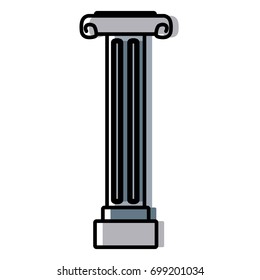 classical wedding column beautiful ornament