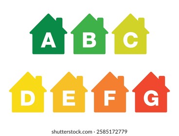 Classification Home  Energy Efficiency Scale Sustainability Economy Green Orange Yellow Red