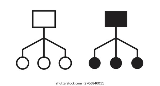 ícone de classificação conceito estrutura de tópicos design de símbolo. Ilustração de elemento simples.
