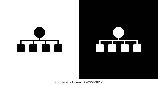 ícone de classificação ilustração doodle. Conjunto de vetores de ilustração plana