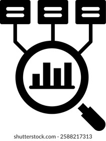 Classification Icon Mixed Vector Illustration