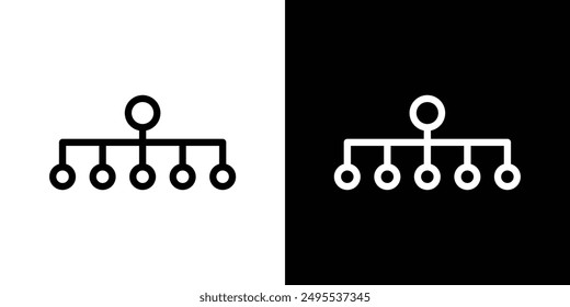 Classification line icon vector illustration set.