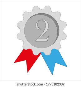 classification medal. illustration for web and mobile design.