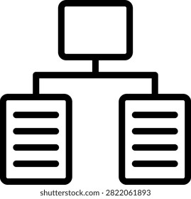 Classification Vector Design Icon Style