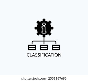 Ilustração De Símbolo De Vetor, Ícone Ou Sinal De Logotipo De Classificação