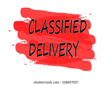 classified delivery vector card
