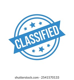 Classified Letter Rubber Stamp Template