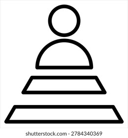 Classism Single Icon Line Black
