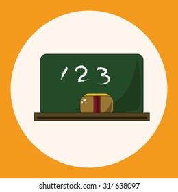 classroom blackbroad theme elements vector,eps