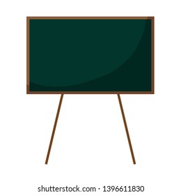 classroom chalkboard isolated icon vector illustration design