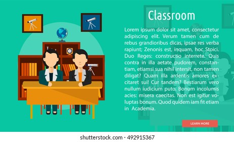 Classroom Conceptual Banner