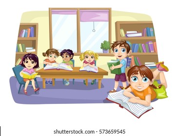 Klassenzimmer voller Kinder