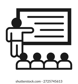 Icono de clase Ilustración vectorial de estilo mixto