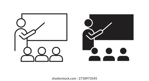 Classroom icon. Symbol, logo illustration. graphic icon set
