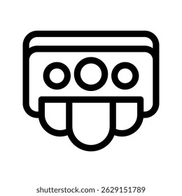 Classroom Icon Vector Symbol Design Illustration