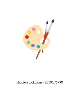 classroom school supplies stationery, pencil case, pen, pile of books, photorealistic literature,notebook, notebook textbook,school bag,Palettes and brushes in art,colored pencils. vector illustration