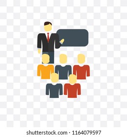 Classroom vector icon isolated on transparent background, Classroom logo concept