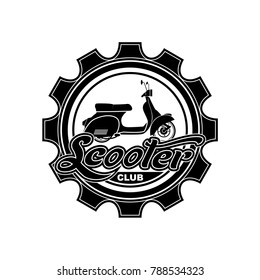 Classsic Scooter Club Logo Design