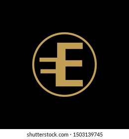 Classy Abstract Techno  Letter E Logo icon. Creative Design with E for business, technology, finance, network, start up and more brand.
