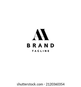 Classy AH Initials Logo Design