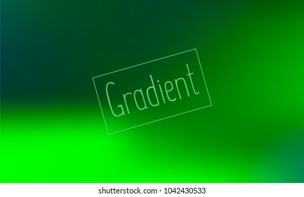 Classy and Awesome Looking Dark Green Gradient Background with Text