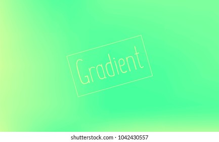 Classy and Awesome Looking Green and Light Yellow Gradient Background with Text