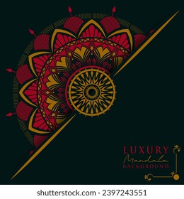 Classy Colored Luxury Mandala Background Inspiration