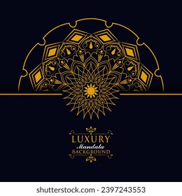 Classy Colored Luxury Mandala Background Inspiration