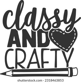 Classy And Crafty - Sewing Lady