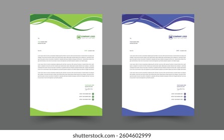 Classy Creative Letterhead Design Template
