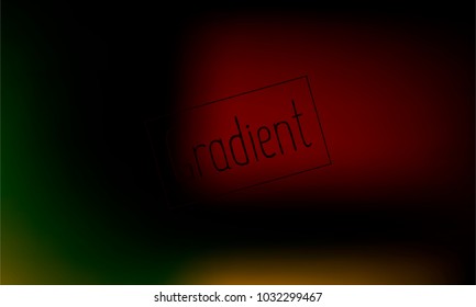 Classy and Cute Black, Red, Green and White Gradient Background with Text
