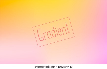 Classy and Cute Light Yellow and Pink Gradient Background with Text