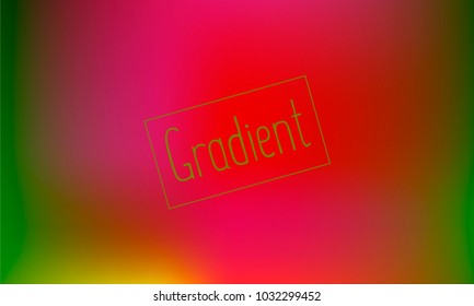 Classy and Cute Red, Violet, Green and Yellow Gradient Background with Text