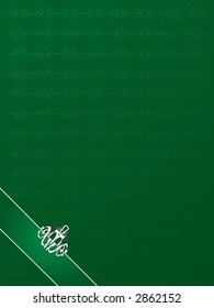 A classy dark green background with plenty of space to add your own text