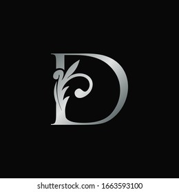 Classy Design Letter D Logo Icon Stock Vector (Royalty Free) 1663593100 ...