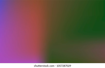 Classy and Good Looking Green, Pink. Orange and Blue Gradient Background