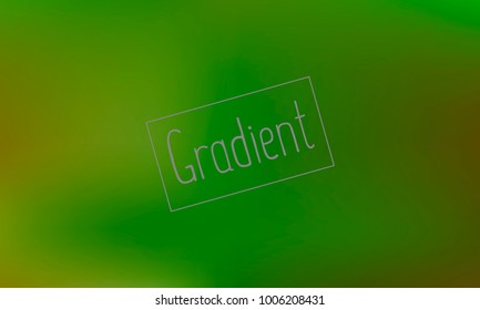 Classy and Good Looking Green, Yellow and Red Gradient with Text