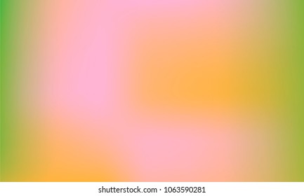 Classy and Good Looking Orange, Green and Pink Gradient Background