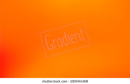 Classy and Good Looking Orange and Red Gradient with Text