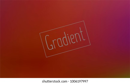 Classy and Good Looking Red, Brown, Violet and Green Gradient with Text