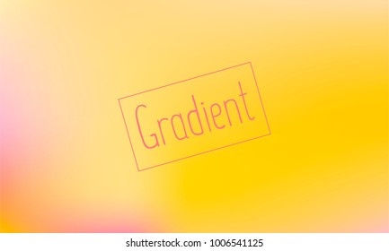 Classy and Good Looking Yellow and Pink Gradient with Text