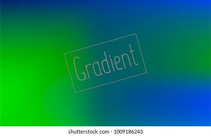 Classy and Great Looking Blue and Green Gradient Background with Text