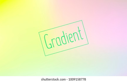 Classy and Great Looking Light Pink, Yellow and Blue Gradient Background with Text