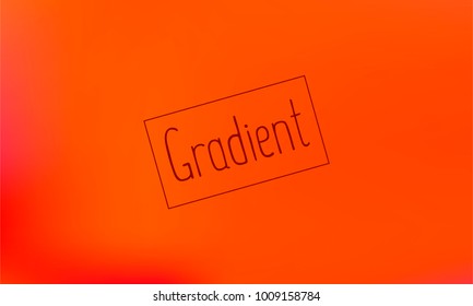 Classy and Great Looking Orange and Red Gradient Background with Text