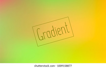 Classy and Great Looking Yellow, Green and Pink Gradient Background with Text